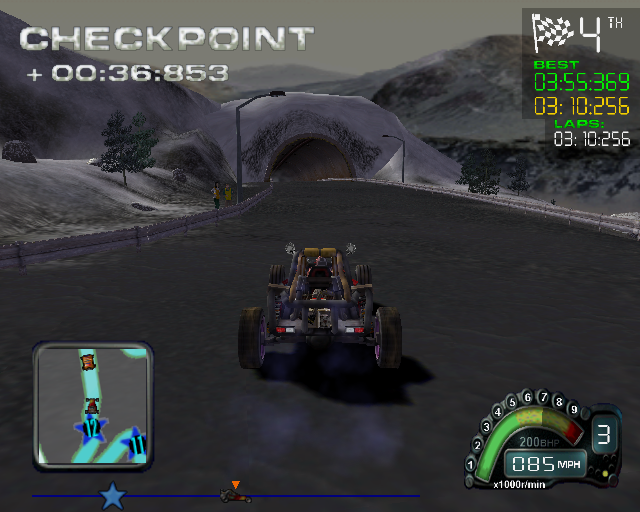 Wild Wild Racing screenshot 4 for Playstation 2